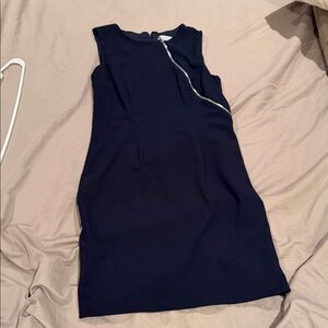 Elegant Navy Dress